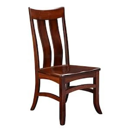 Customizable Solid Wood Dining Side Chair